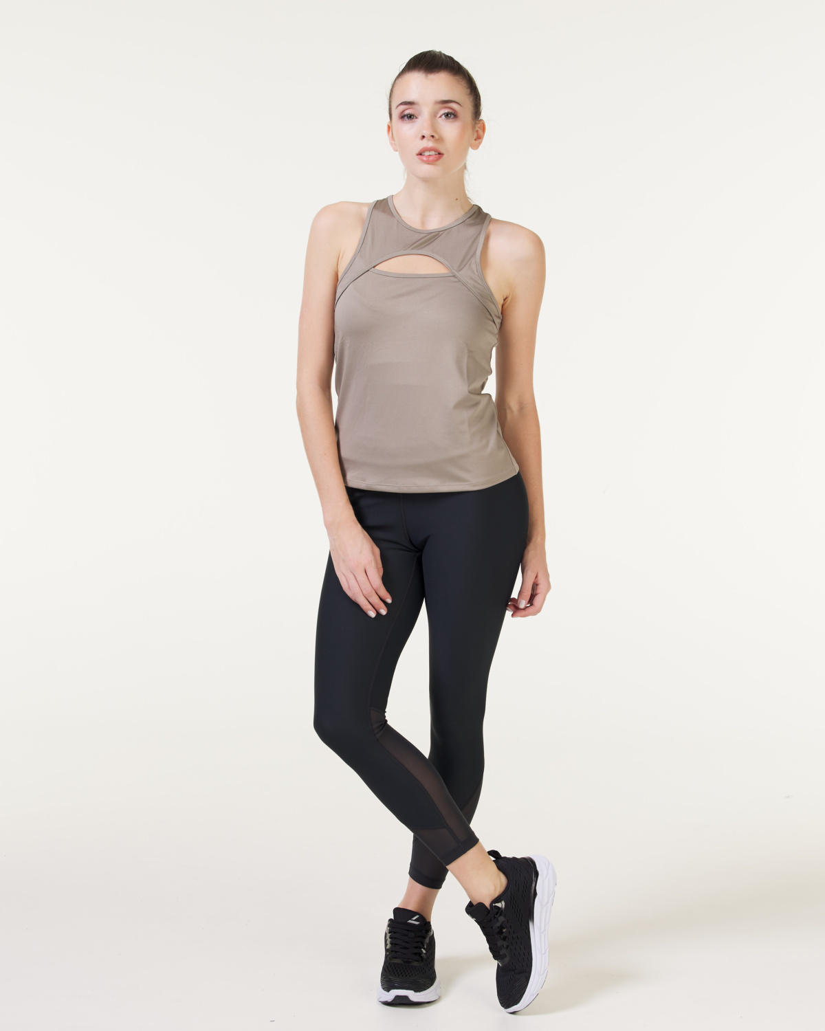 LEVITY Ray Mesh Tights 7\8 Black