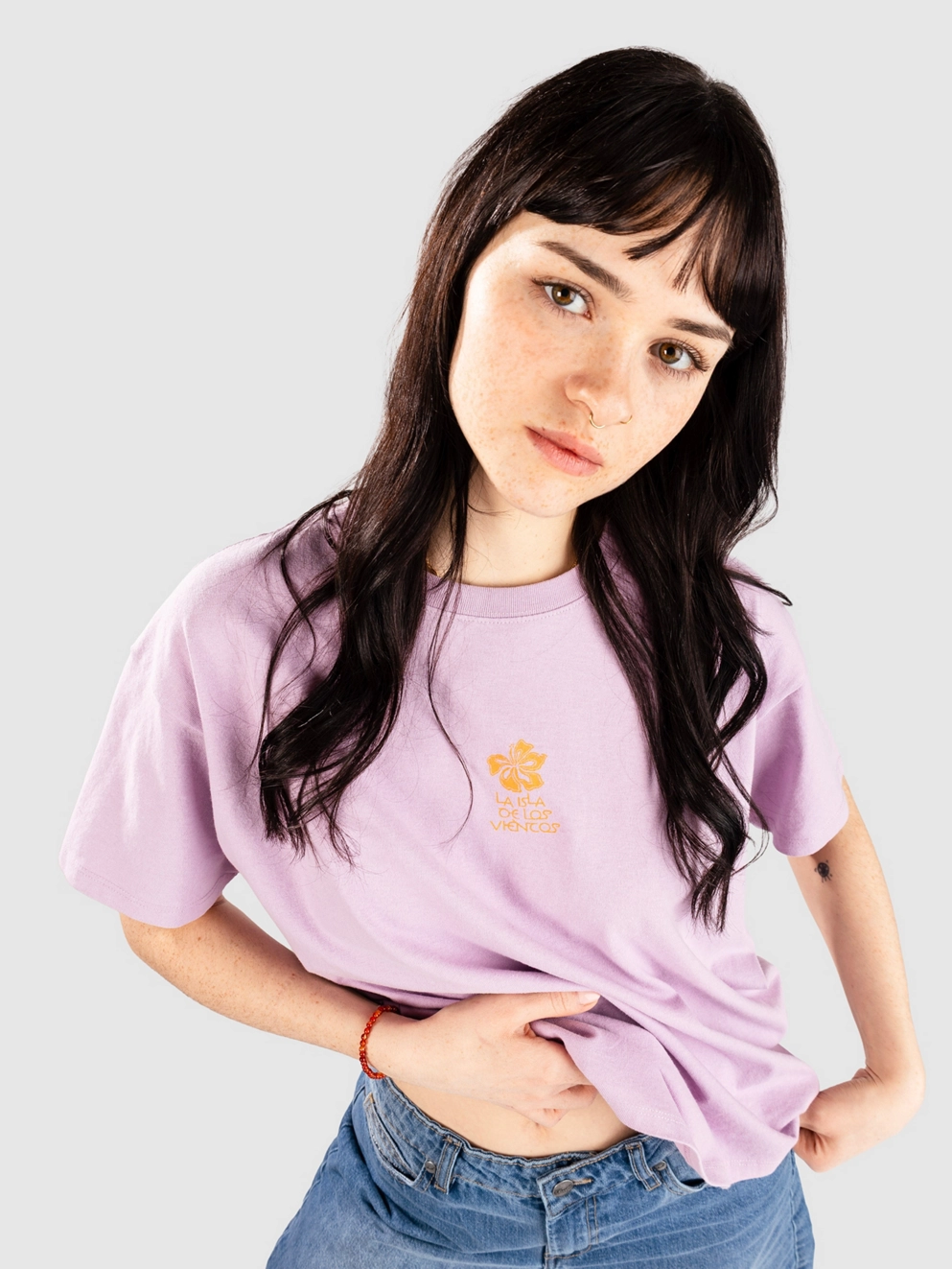 Rip Curl Cala Nights Relaxed T-Shirt lilac