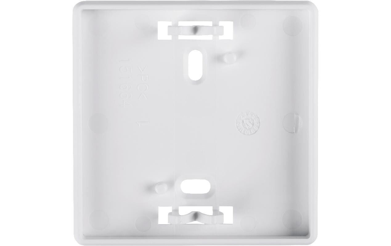 Smart Home Wechselrahmen schmalFür die platzsparende Wandmontage von batterieversorgten Geräten im 55er-Format – HmIP-SF-2