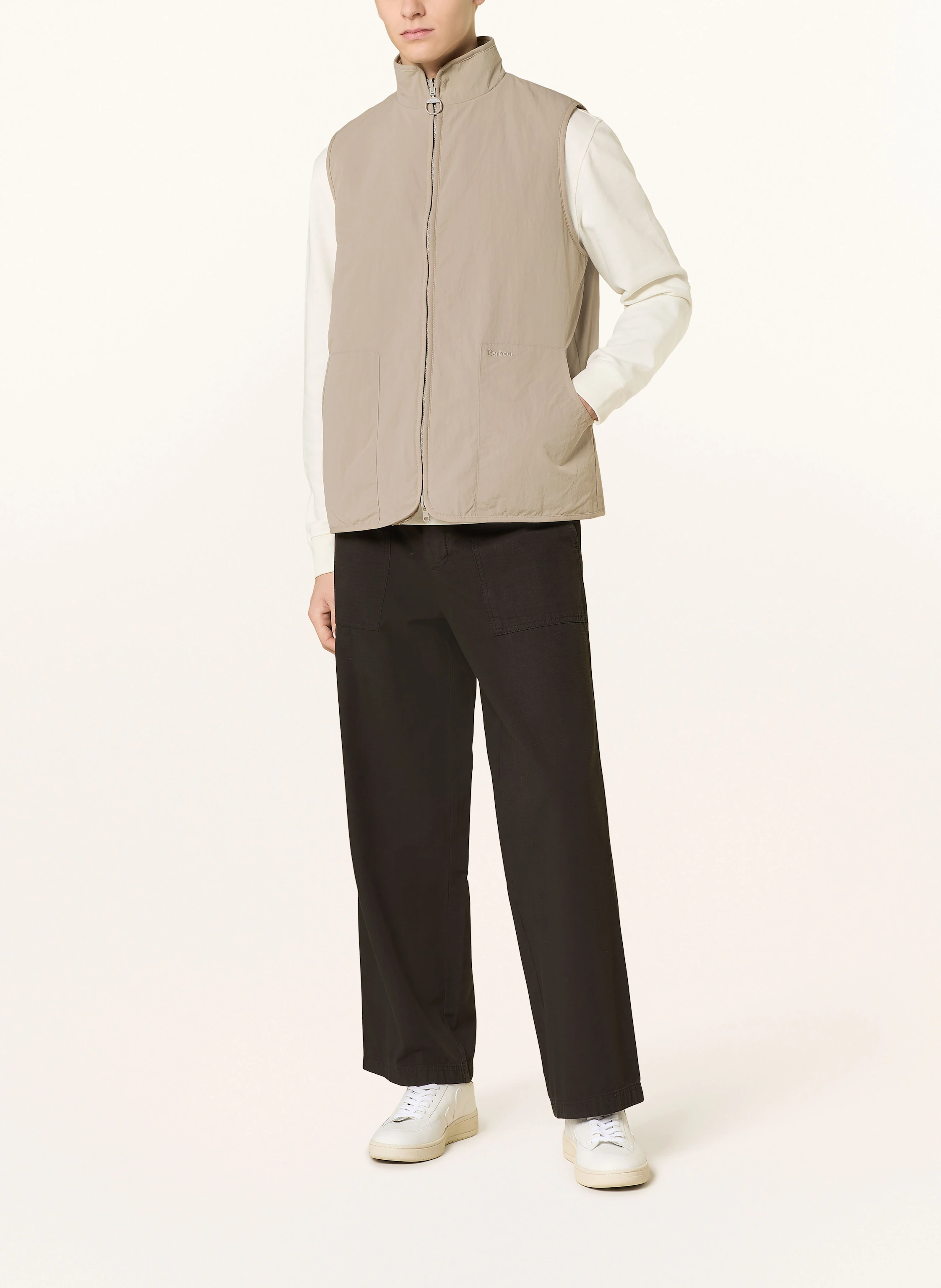 Barbour Teddyfell-Weste zum Wenden