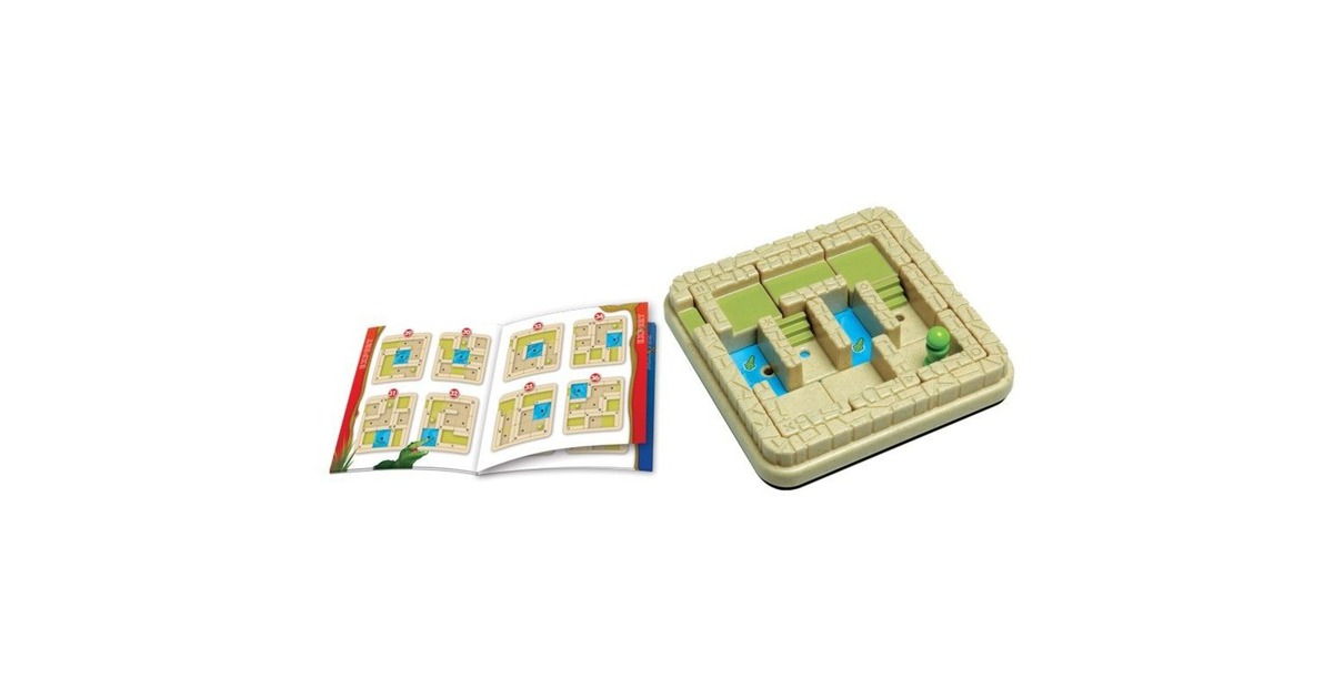 SmartGamesTemple Trap Denkspel  (Nederlands, 1 speler, Vanaf 7 jaar, 60 opdrachten)