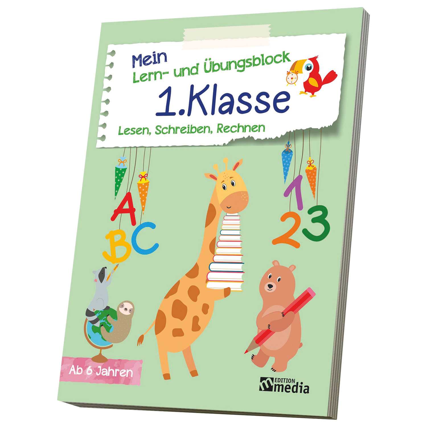 Mein Lern-/Übungsblock DIN A5 80 Seiten 8fach