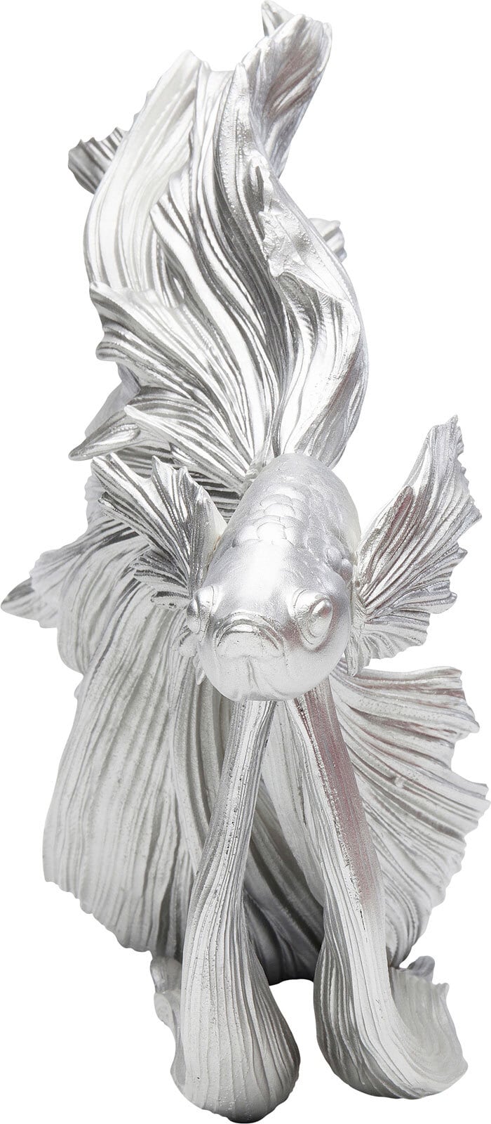 KARE DESIGN Dekofigur BETTA FISH silberfarbig