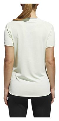 Maillot Manches Courtes adidas running Fran Supernova Blanc