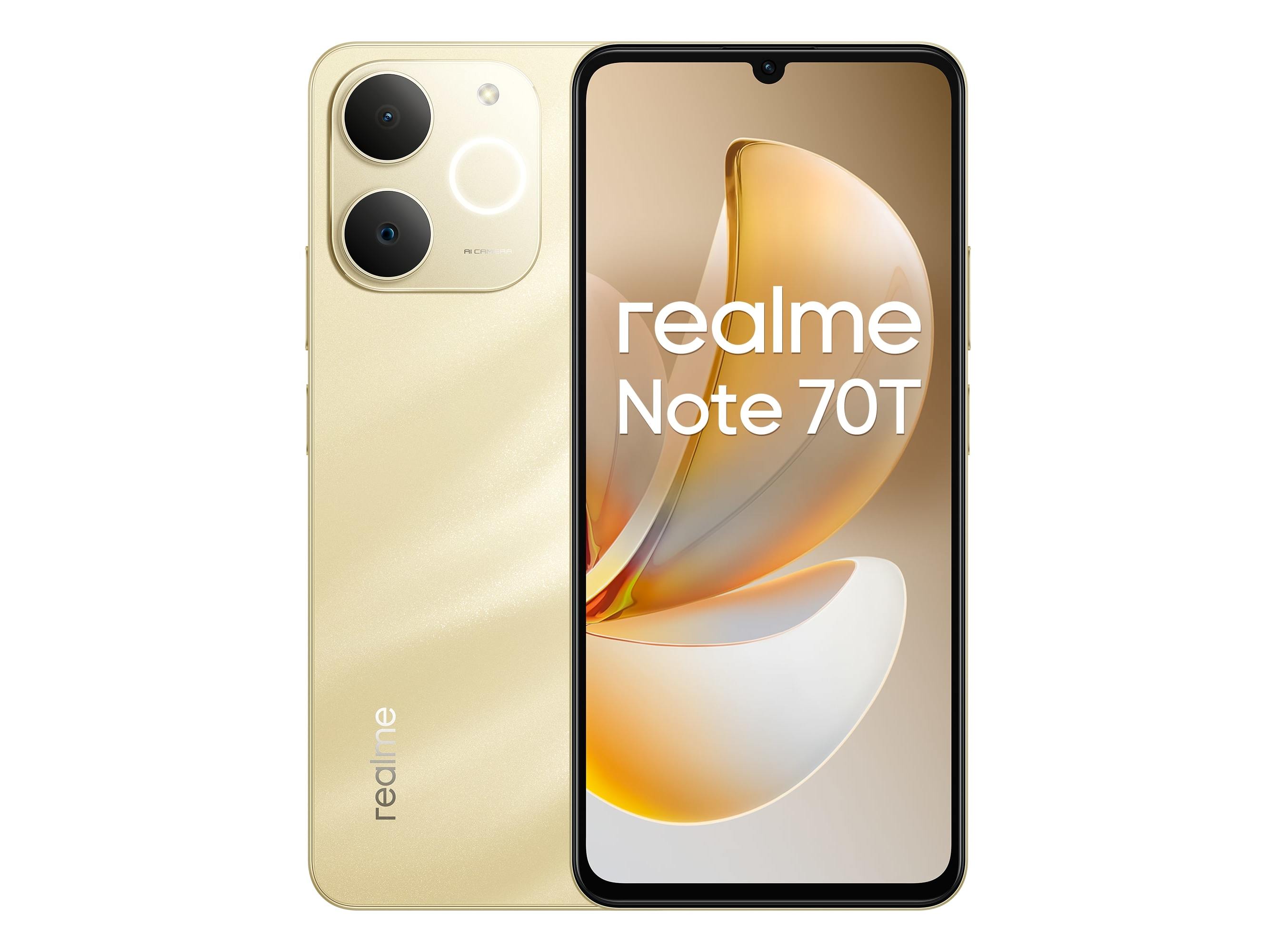 SMARTPHONE REALME NOTE 70T 4/256GB BEACH GOLD