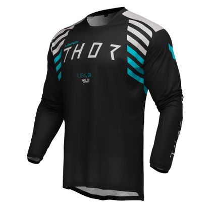 Maillot cross Thor LAUNCH ZONE 2025 - Noir / Beige