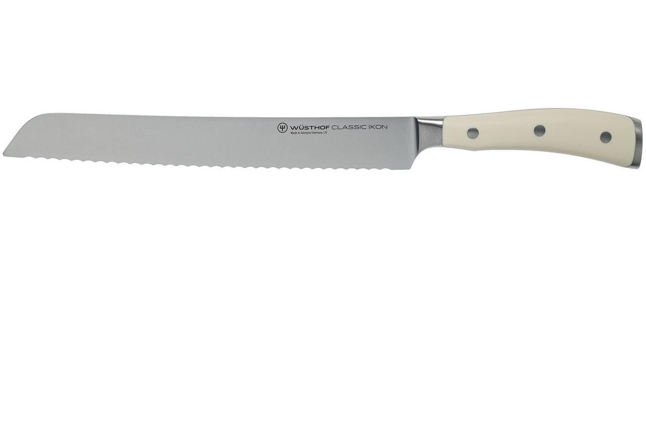 Wüsthof Classic Ikon Wit broodmes 23 cm, 1040431023