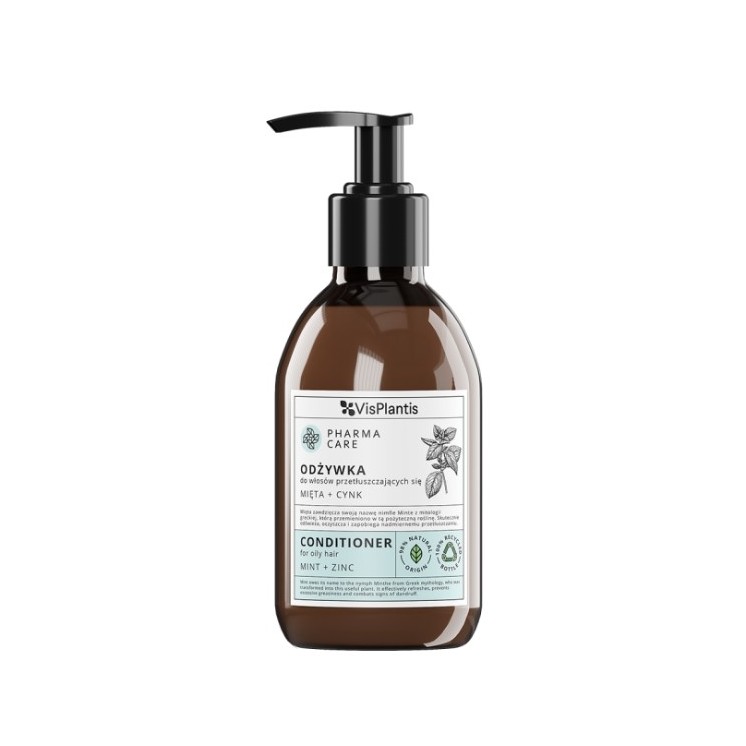 Vis Plantis Pharma Care für fettiges Haar Minze + Zink 300 ml(22-02-2026)