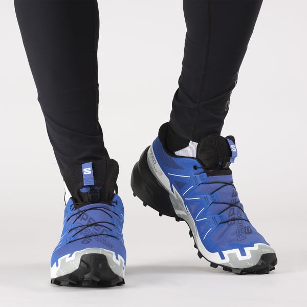 Chaussure trail SALOMON SPEEDCROSS 6 GTX NAUTICAL BLUE/BLACK/WHITE