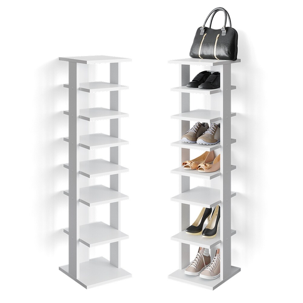 Vicco Schuhregal Standregal Sara 8 Ablagen Schuhablage Schuhständer Schuhschrank