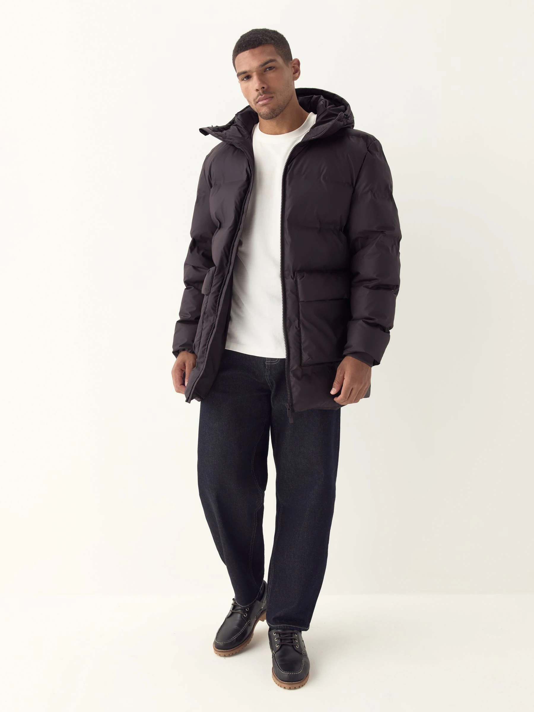 Bruin - ThermoGen Shower Resistant Rubbersied Puffer Coat