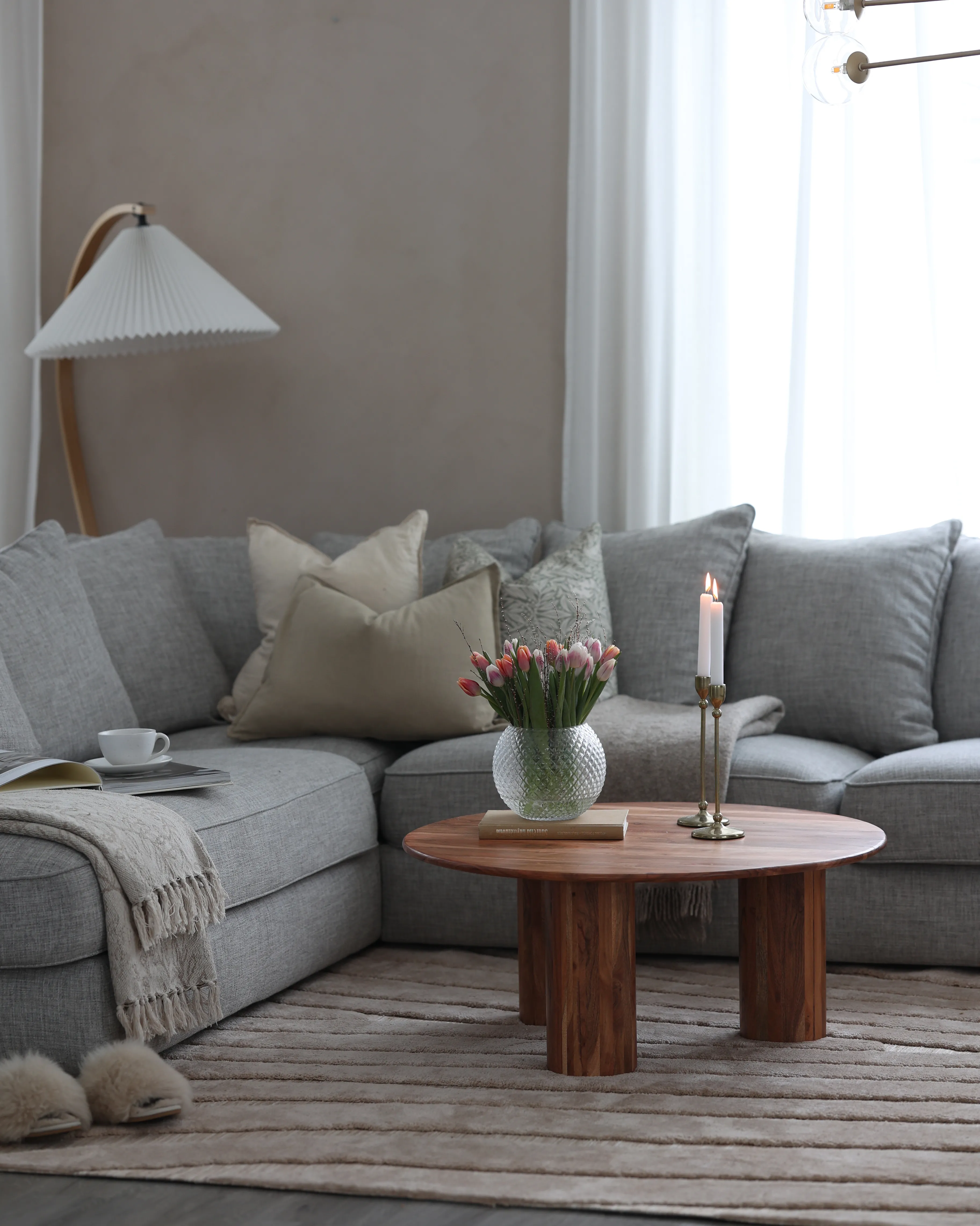 Vloerkleed SAZOO Beige 160 x 230 cm