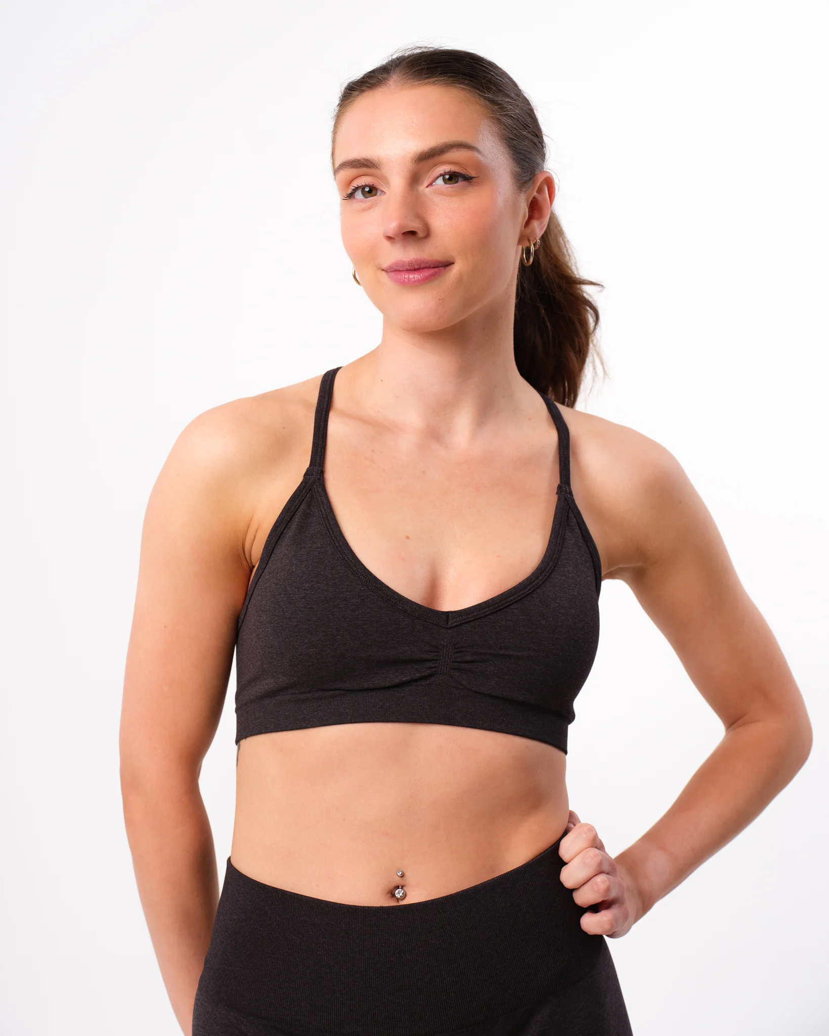 Bumpro Beam Clean Mini Bra Black Iron Marl