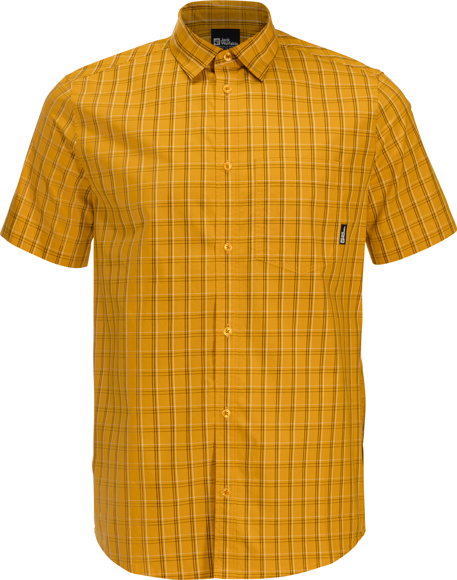 Jack Wolfskin Hot Springs Shirt Herren Kurzarmhemd