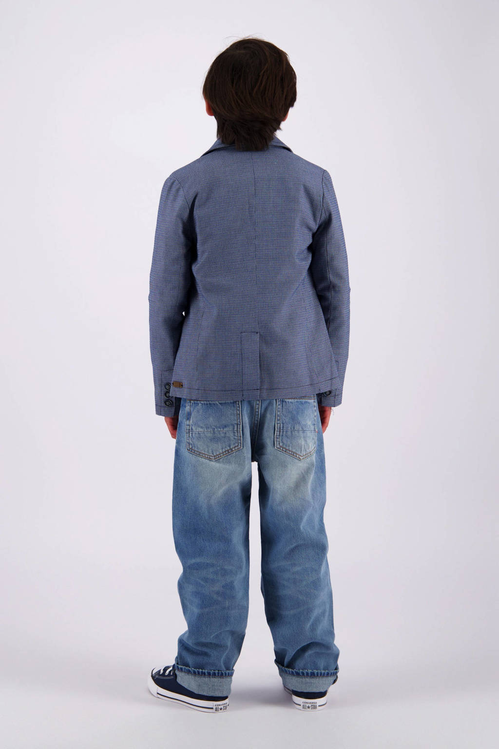 Vingino loose regular waist jeans light blue denim