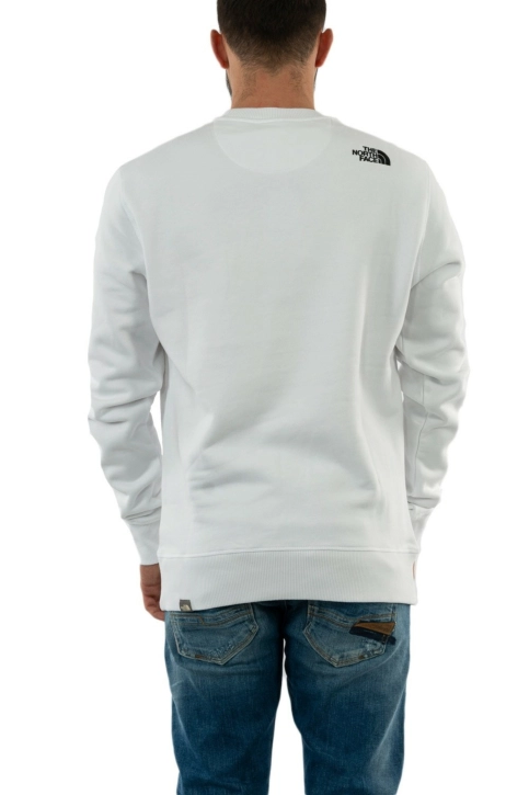 Sweat the north face drew peak la9 tnf white/tnf black
