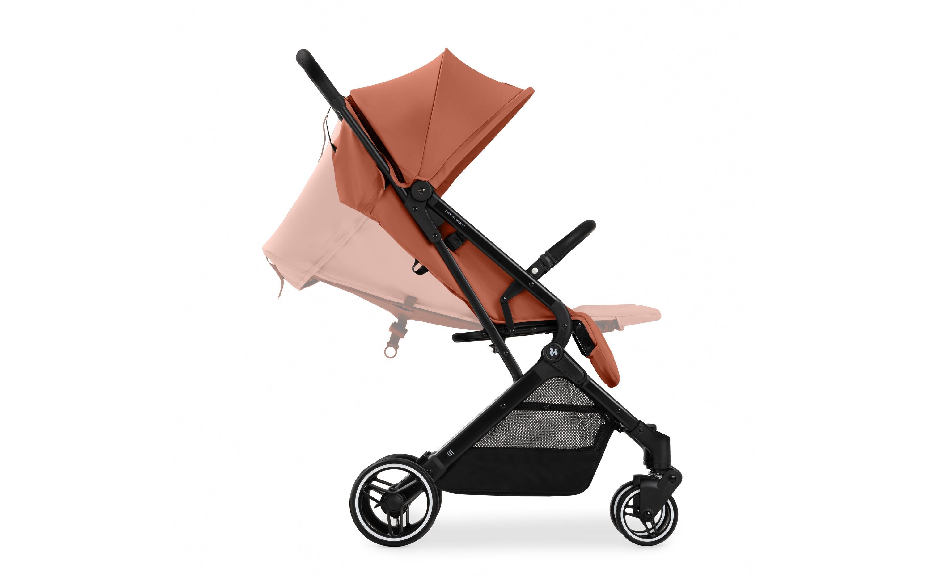 Buggy Travel N Care Plus Cork<br>Kompakter Kinderwagen mit falt- und tragbarem Buggy