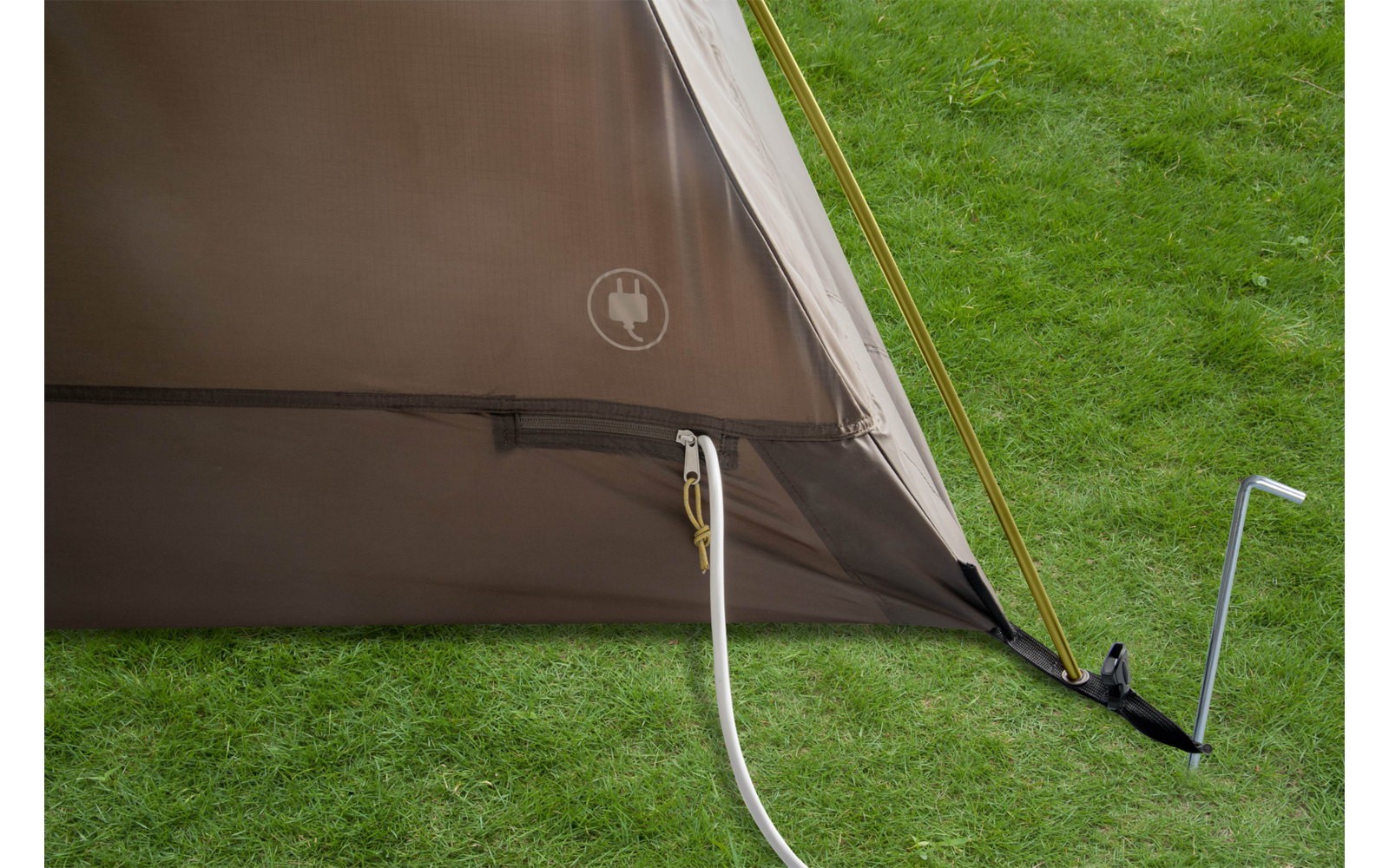 Tambu Binodana Trekking Kuppelzelt braun für 2 Personen
