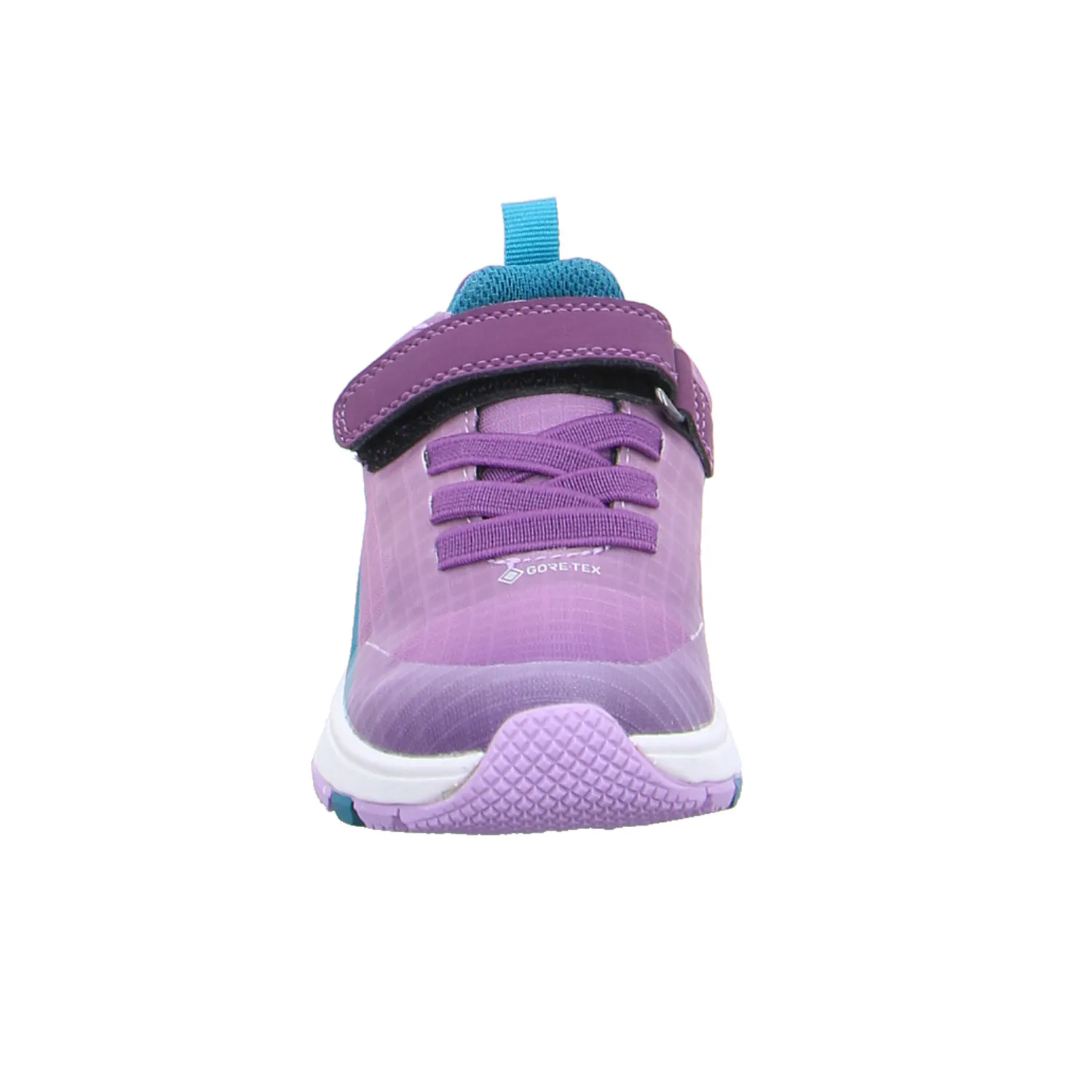 VADO Kleinkinder-Halbschuh Klett Flieder Textil  Sneaker Outdoor