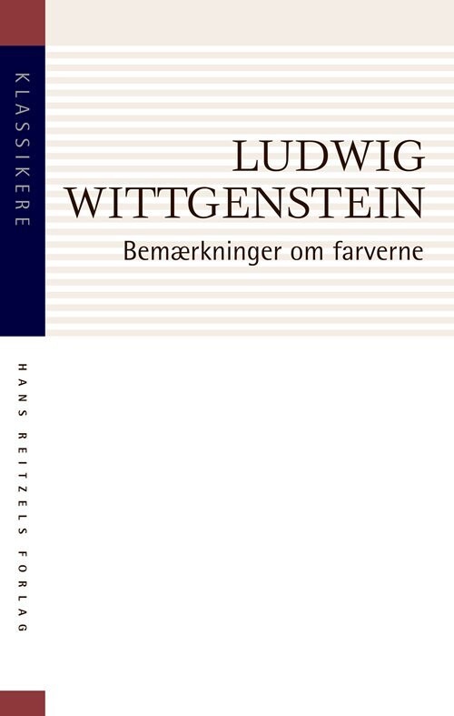 Bemærkninger Om Farverne - Ludvig Wittgenstein - Bog