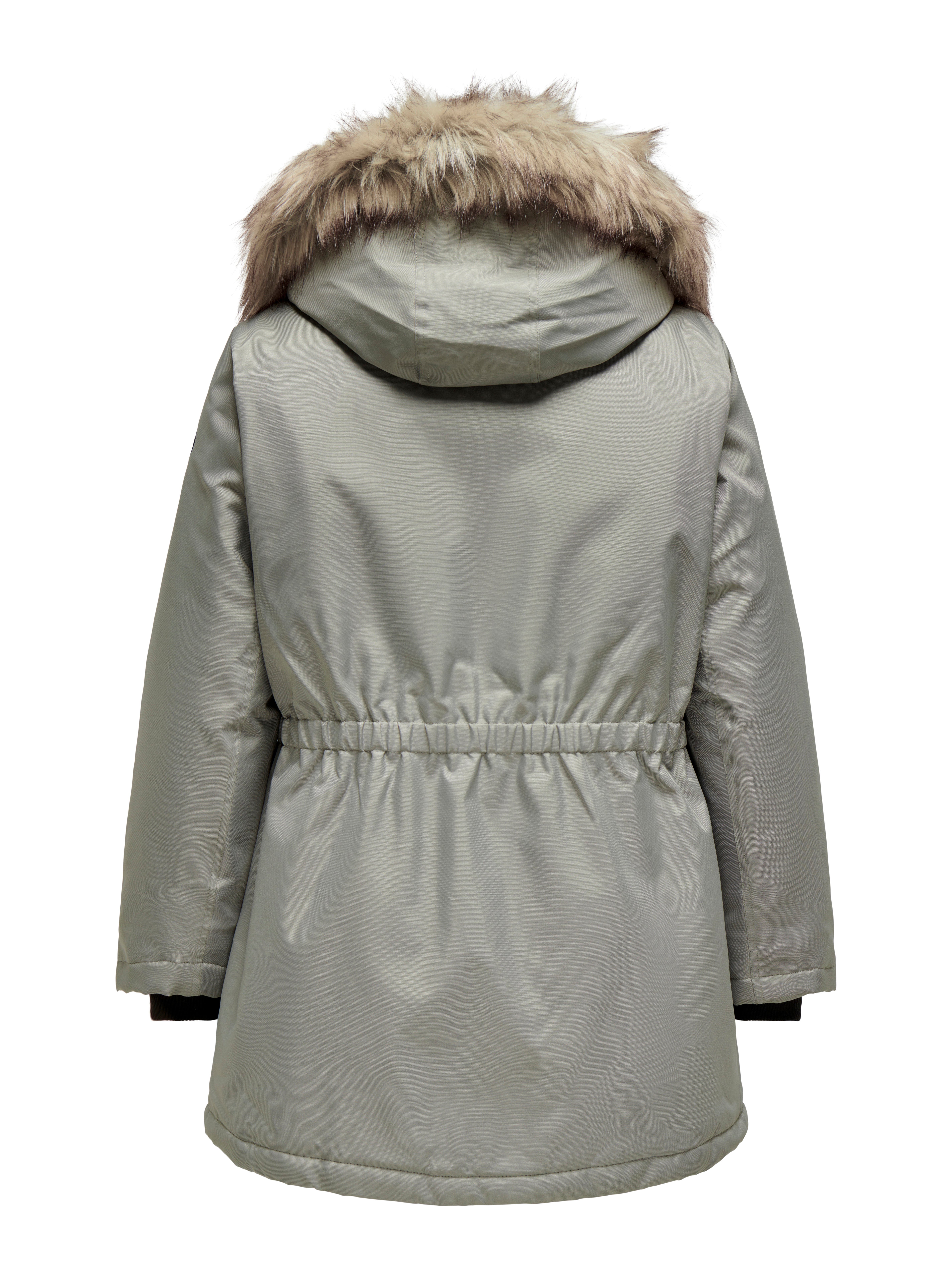 CARIRENA Langer Parka Shadow