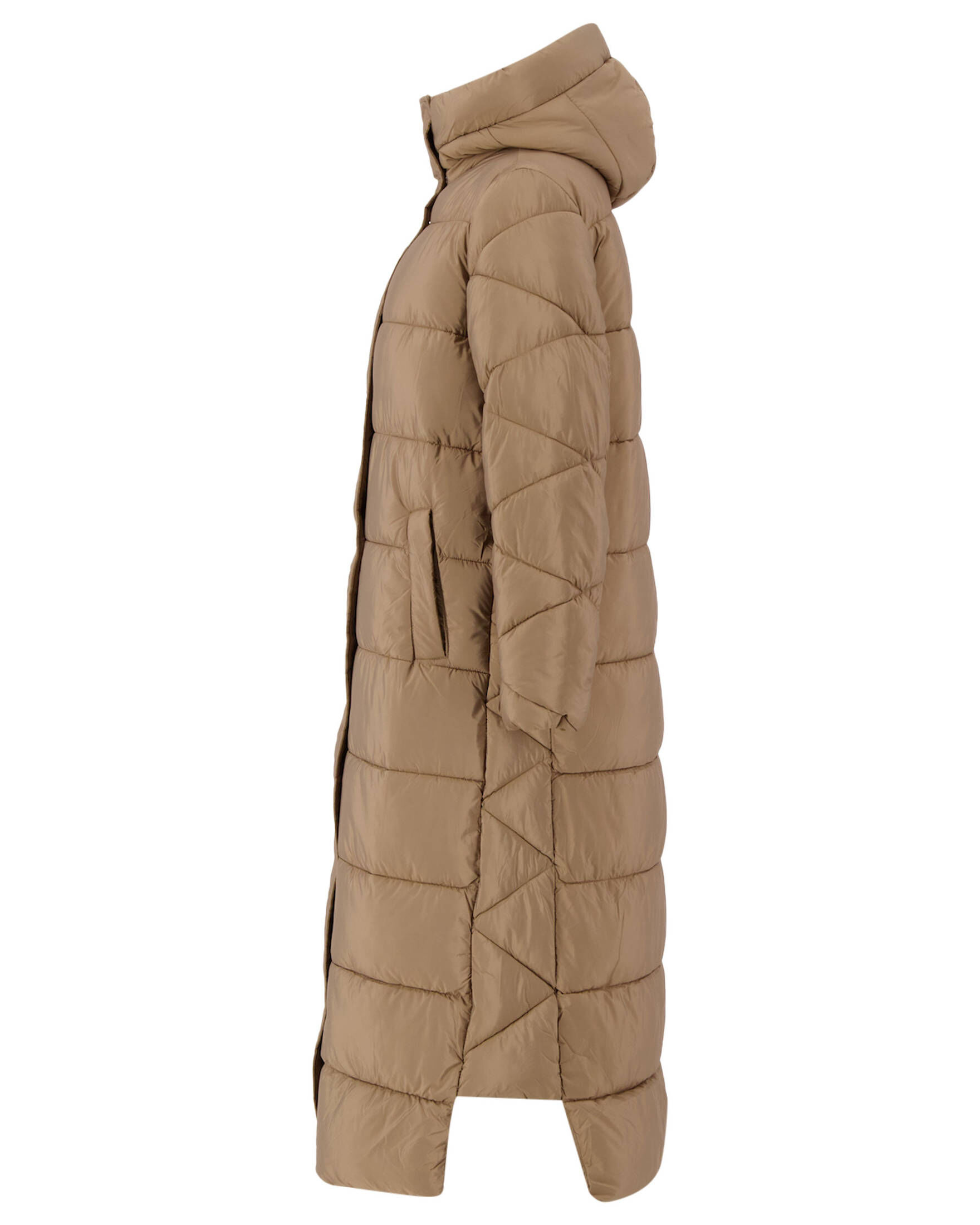 YAS| Damen Steppmantel YASLIRA LONG PADDED COAT