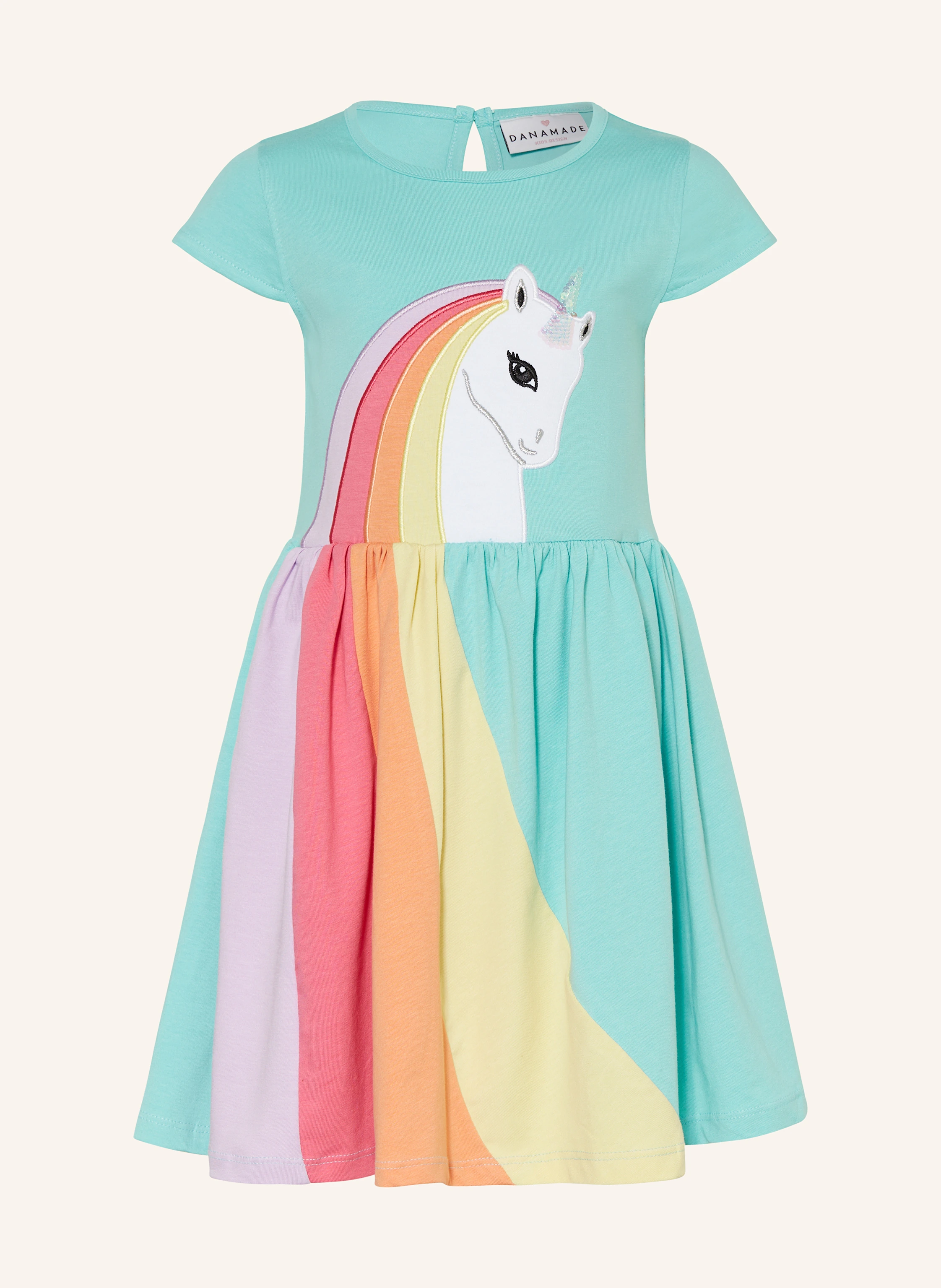 DANAMADE Jerseykleid mit Pailletten