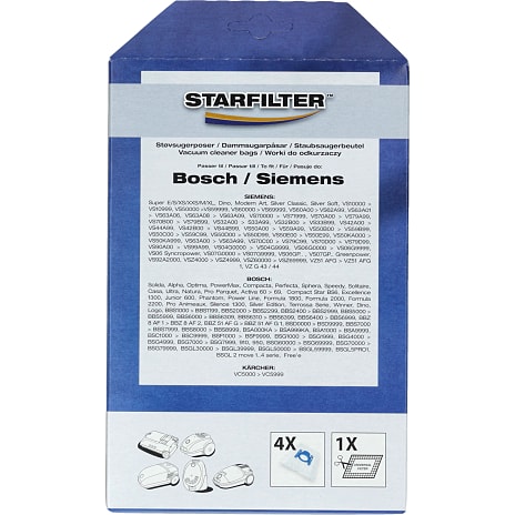 Støvsugerposer til Bosch/Siemens