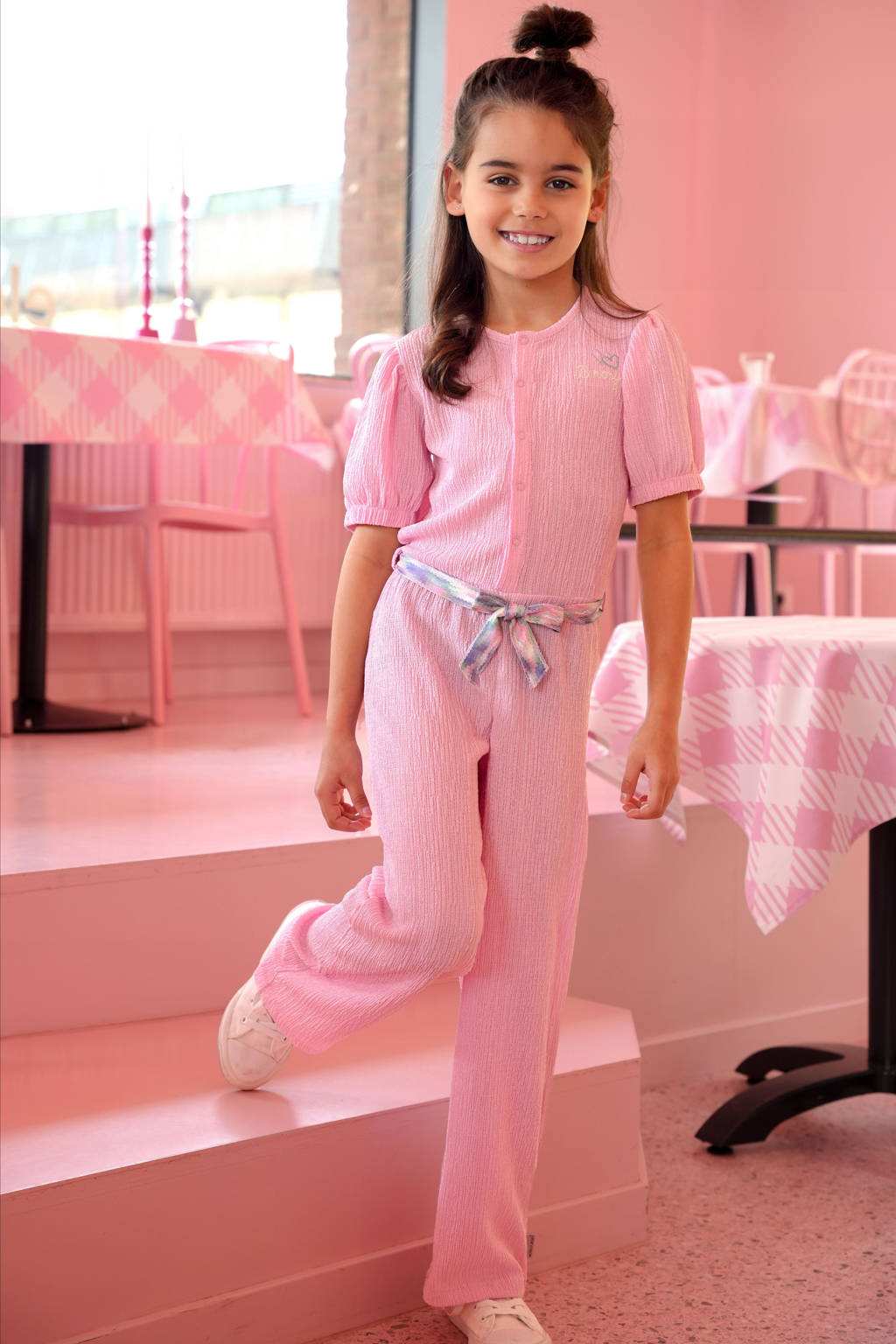 B.Nosy straight jumpsuit roze