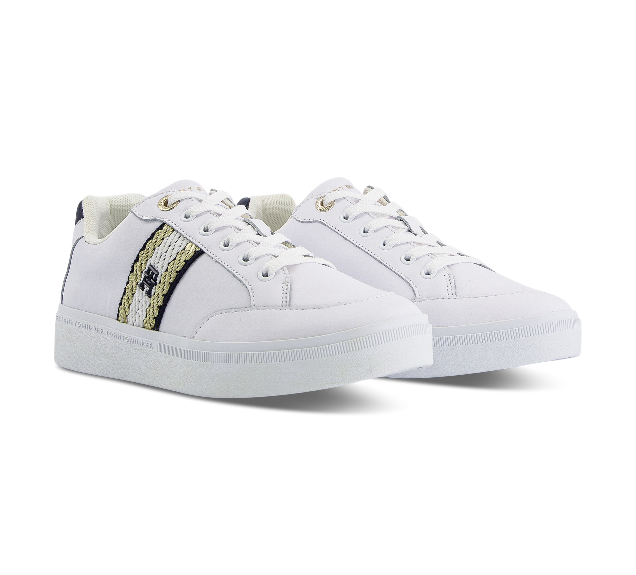 Tommy Hilfiger Court Sneaker With Webbing - Sneaker low