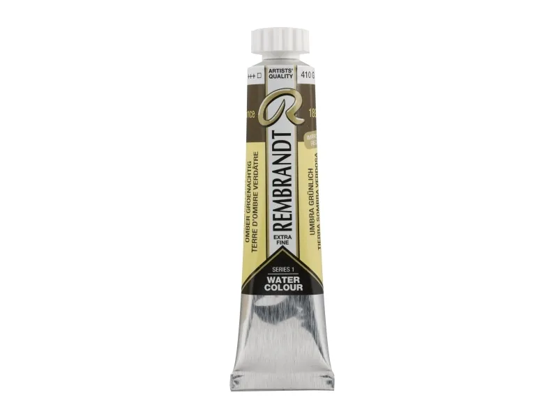 Rembrandt Watercolour Tube Greenish Umber 410