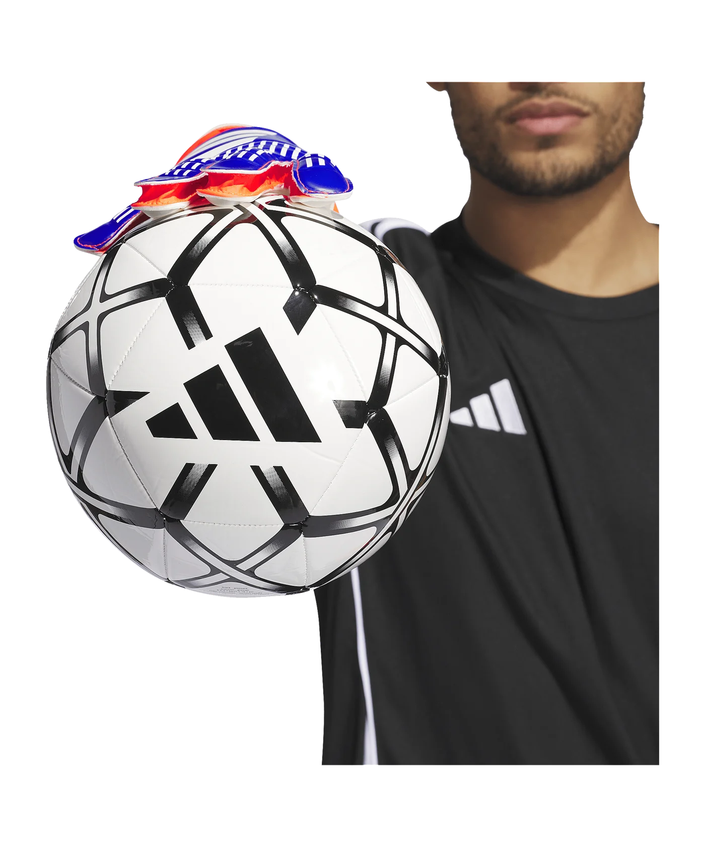 adidas Predator TRN Torwarthandschuhe Advancement Blau