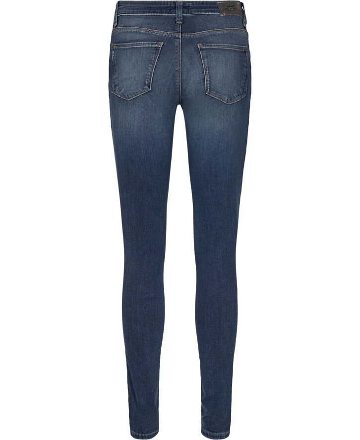 ONLY ONLISA REG SK JEANS BB RIM19433 Dark blue denim