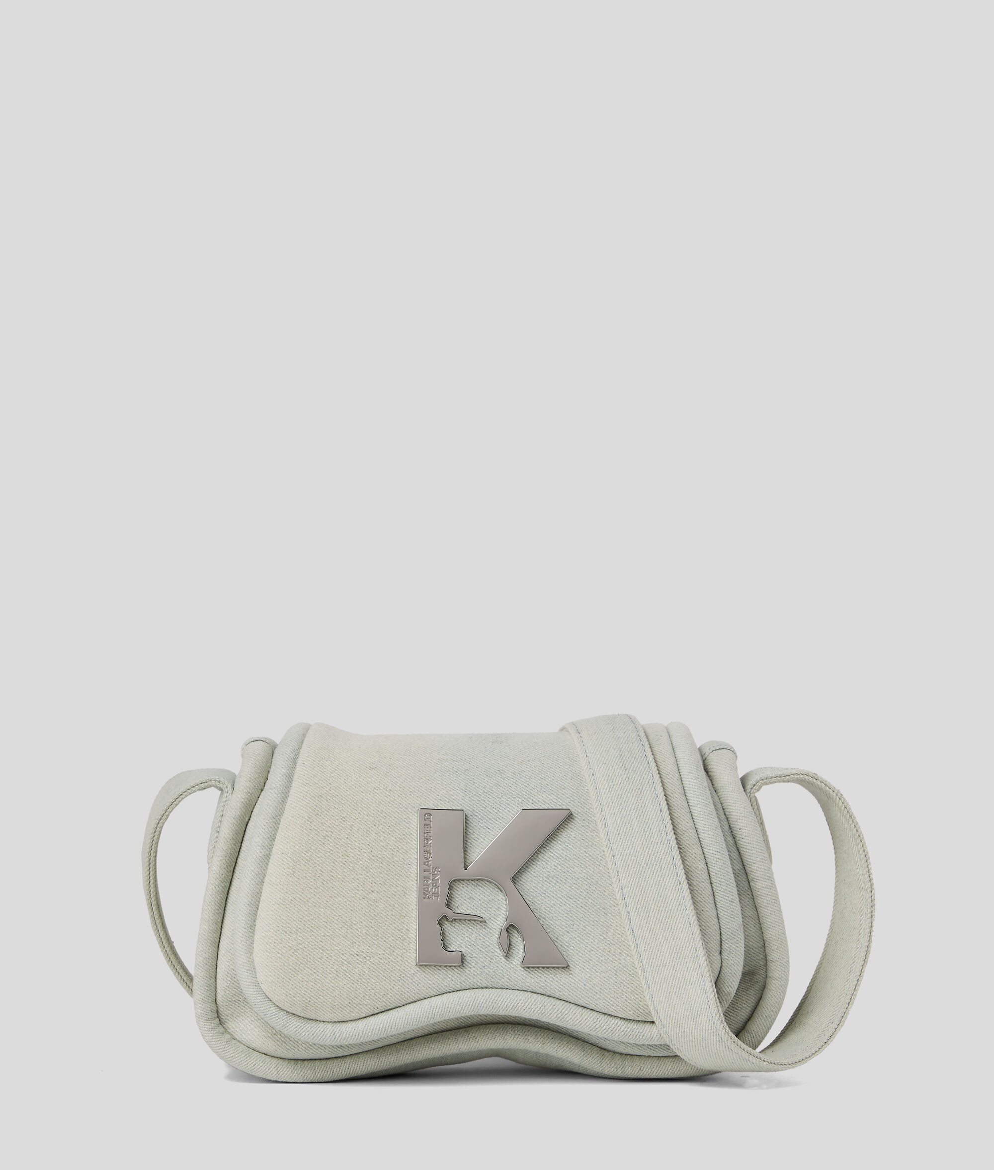 PETIT SAC BANDOULIÈRE EN DENIM LUNETTES DE SOLEIL KLJ