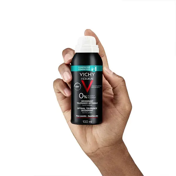 Desodorante Spray Vichy Men's Optimal Tolerance 48h 100ml