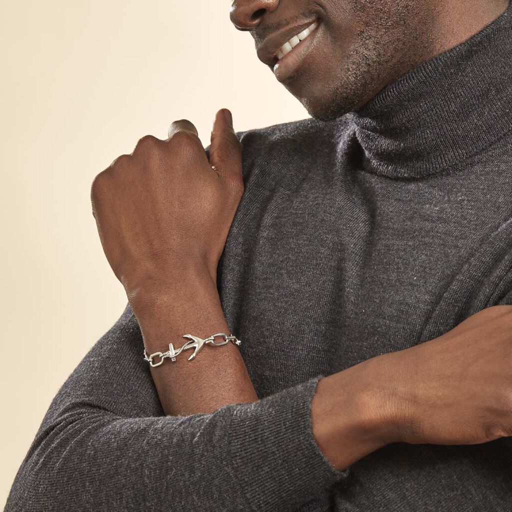 Bracelet Patric Argent Blanc