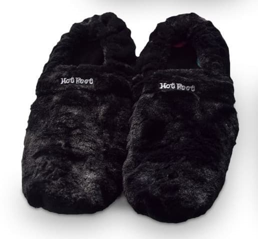 Varmetøfler Hot Feet Deluxe sort Mikamax