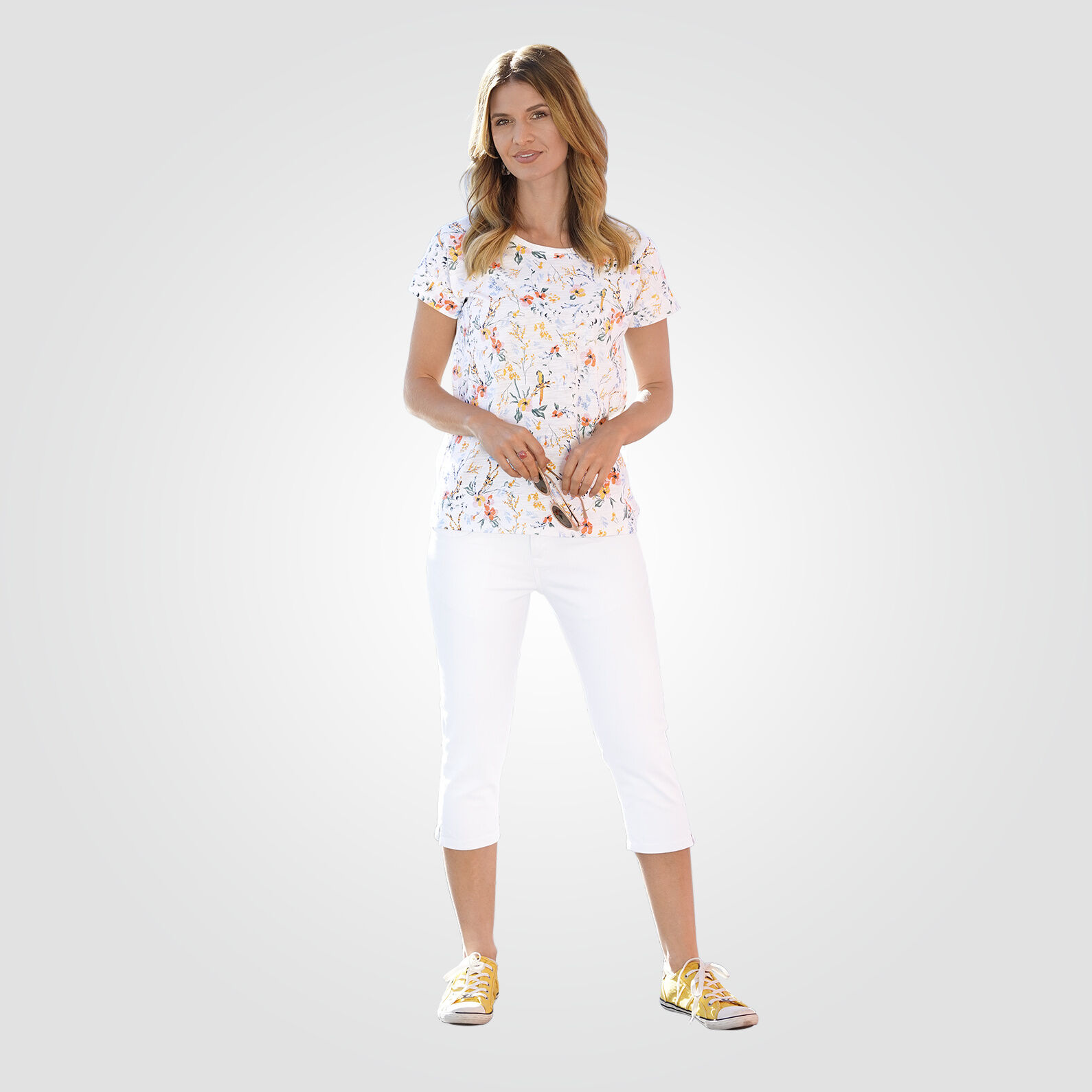 Capri Jeans perfekte Passform