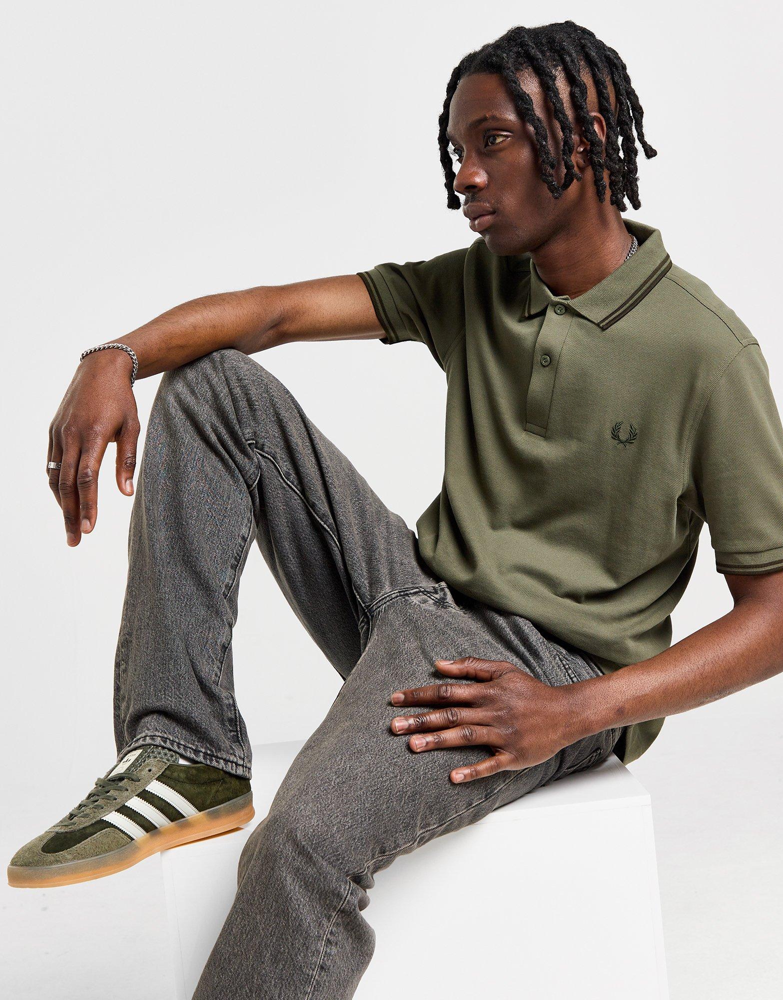 Fred Perry Polo Double Liseré Homme