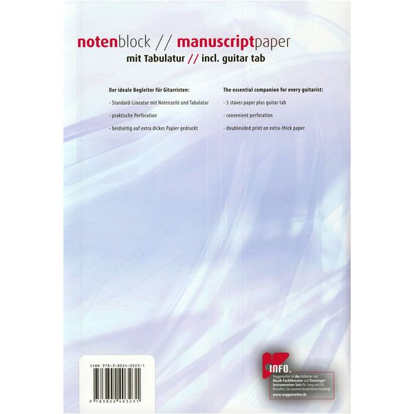 Voggenreiter Note Pad with Tabs
