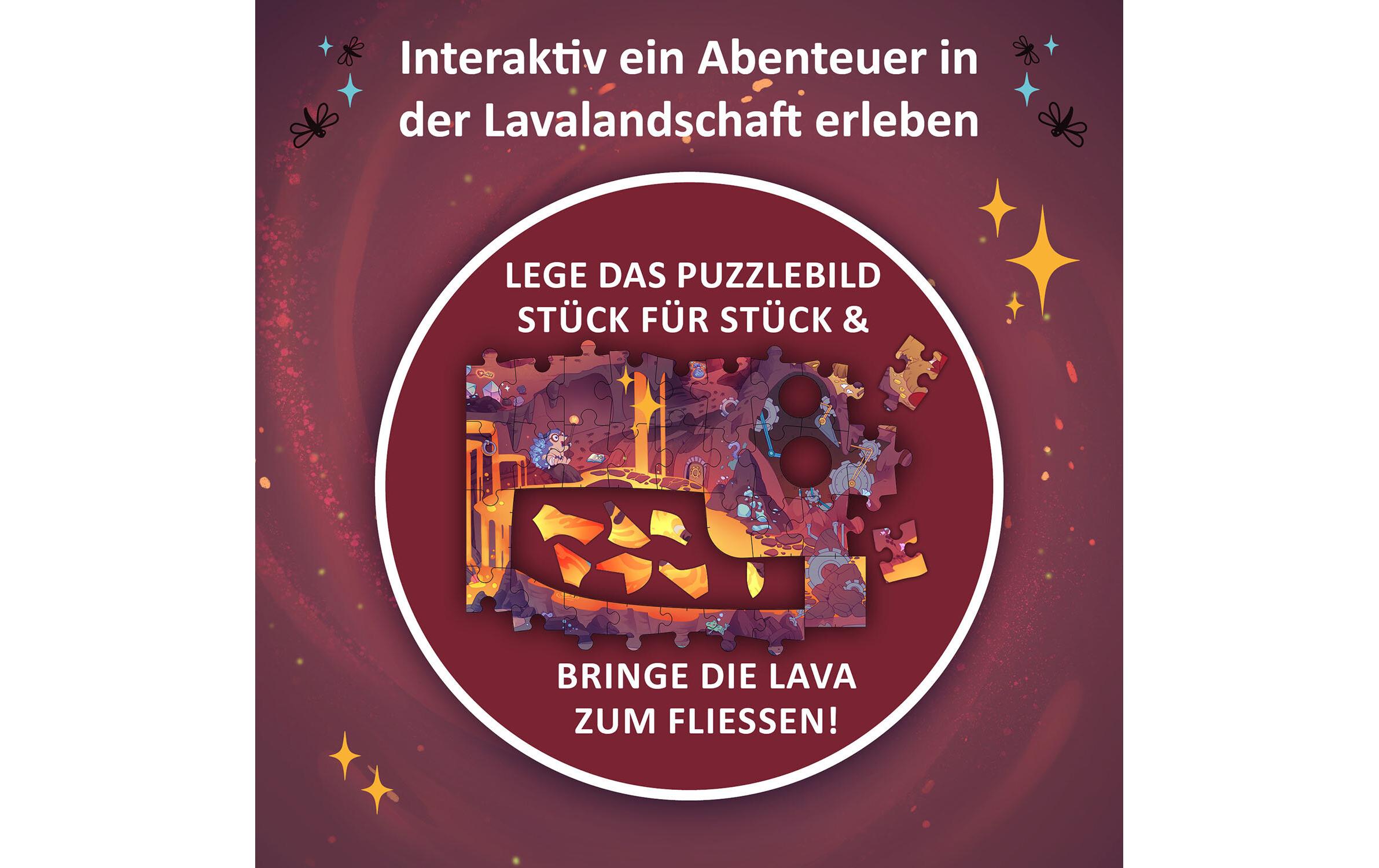 Adventure Puzzle In den Tiefen des VulkansInteraktives Puzzle-Spiel