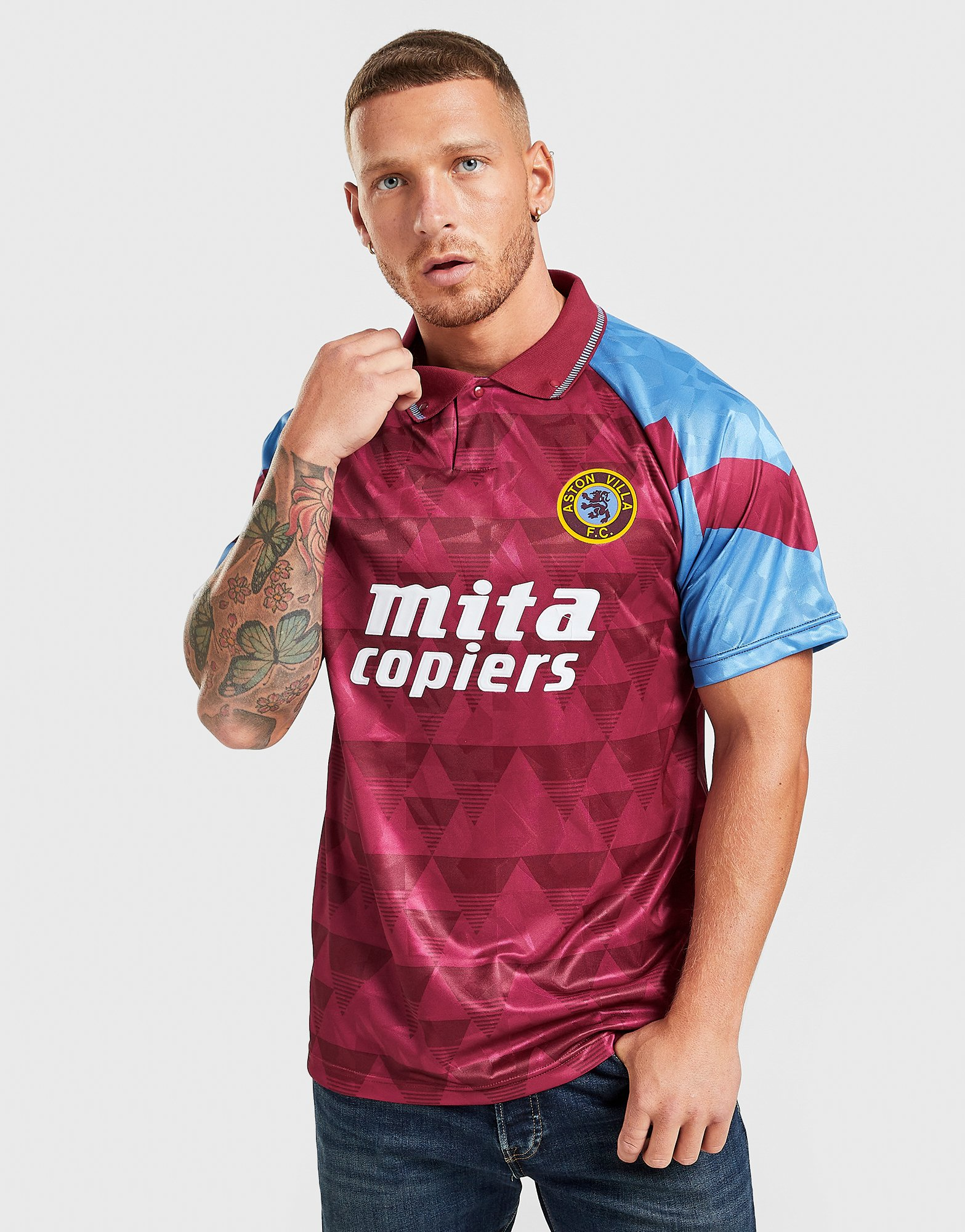 Umbro Maillot Domicile Aston Villa FC '90 Homme