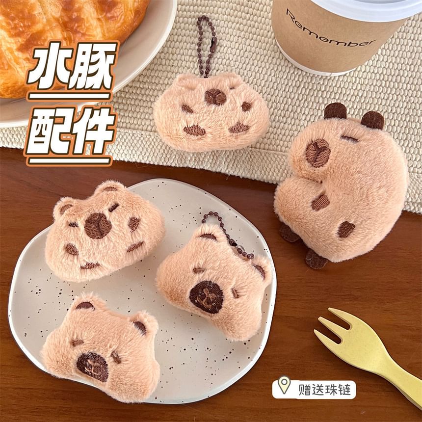Tuhat - Capybara Pluche Broche / Tashanger Sleutelhanger (Verschillende Ontwerpen)