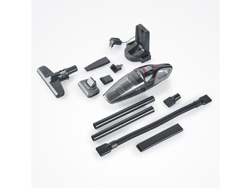 Severin Akku-Hand- und Stielsauger HV7147 Schwarz Kabelloser 2-in-1 Hand- und Stielsauger