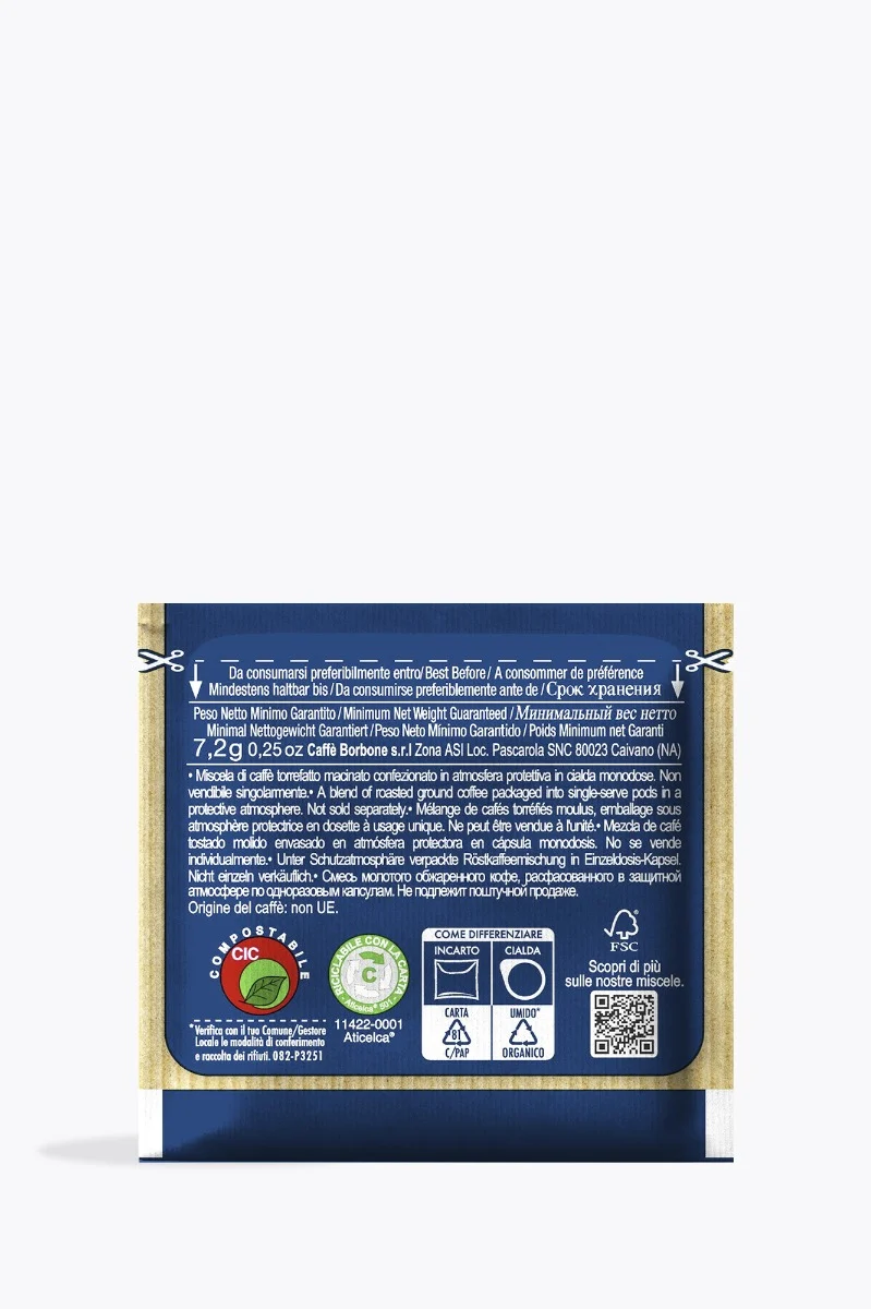 Caffè Borbone Miscela Blu 150 E.S.E. Pads