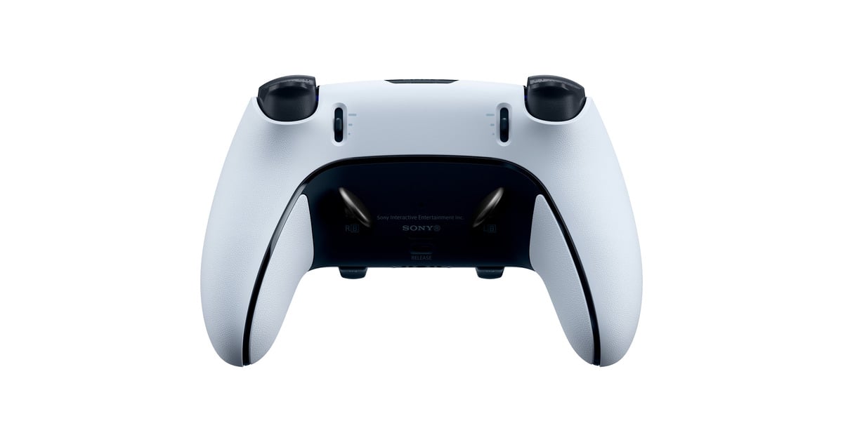 SonyDualSense Edge Wireless-Controller V2  (Wit/zwart, voor Playstation 5)