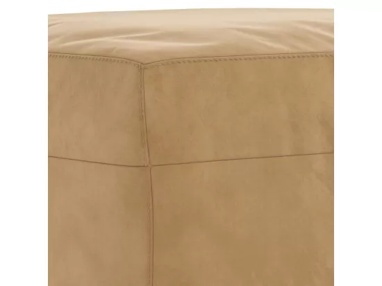 Repose-pied Marron 60x50x41 cm Velours