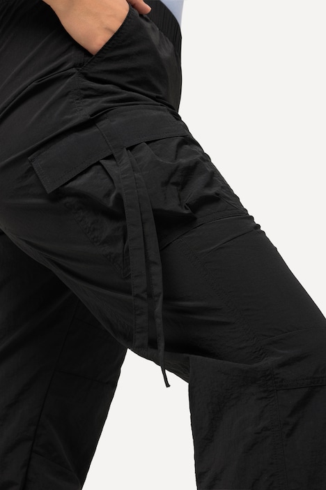 Cargohose, Utility-Style, Elastikbund, Gummisaum
