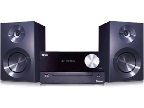LG CM2460DAB - Mikrosystem - 2 x 50 Watt - sort