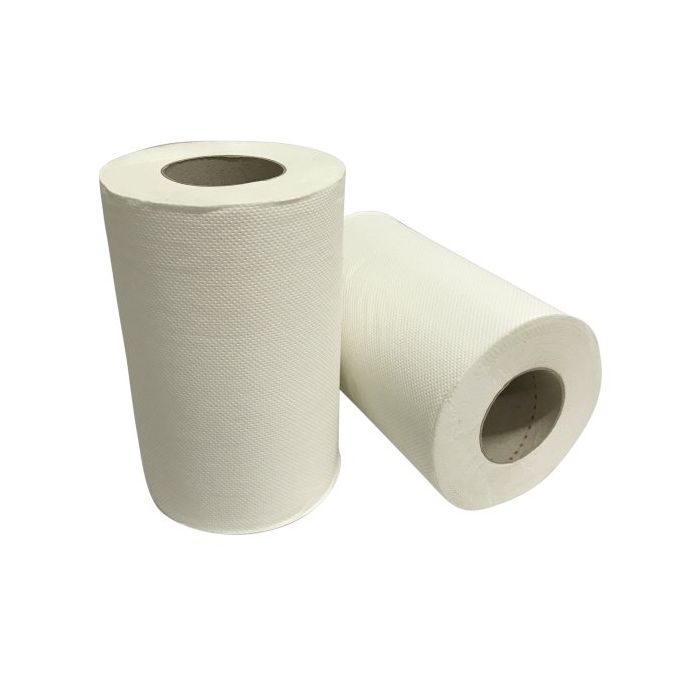 Mini rollen 12rollen 120m 1laags cellulose 20cm 12rollen Keukenpapier Dispenser (P52112)